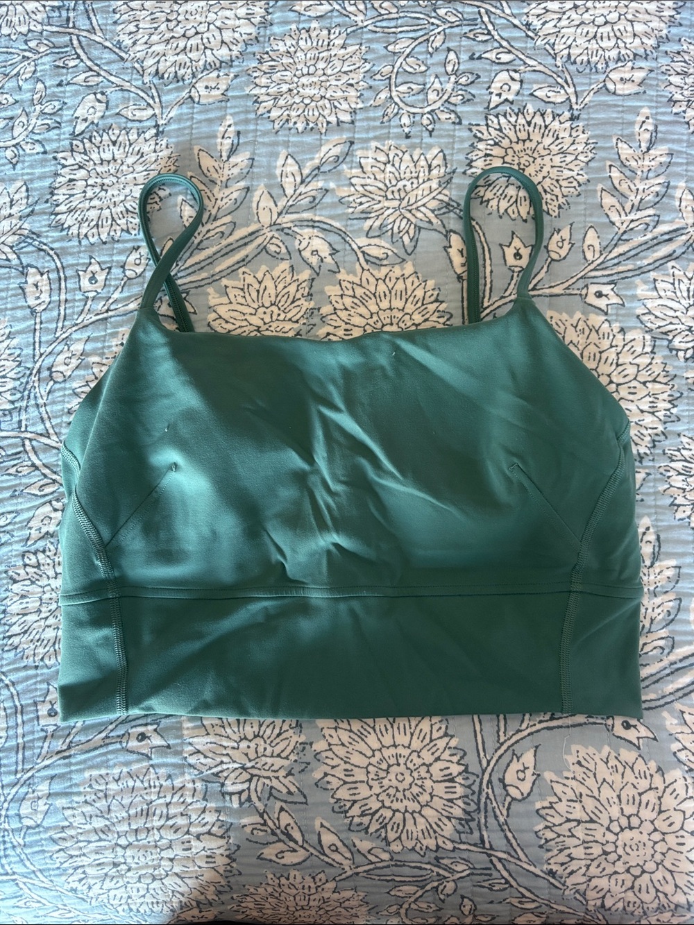 Lululemon Wunder train tank Size 10 Green Women's Cropped Cami Tank Top